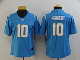 Women Nike Chargers 10 Justin Herbert Light Blue Vapor Untouchable Limited Jersey,baseball caps,new era cap wholesale,wholesale hats